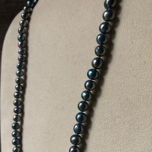 Vantel Pearls Black Pearl Necklace *NEW*